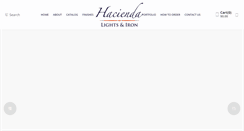 Desktop Screenshot of haciendalights.com